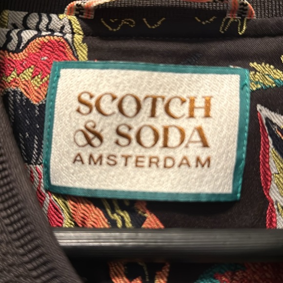 Scotch and Soda Jacquard Bomber Jacket - Picture 3 of 6